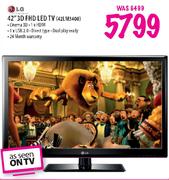 LG 42" 3D FHD LED TV(42LM3400)