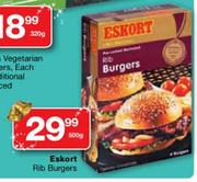 Eskort Rib Burgers-500g