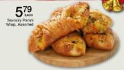 Savoury Panini Wrap Assorted-Each