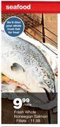 Fresh Whole Norwegian Salmon-100g