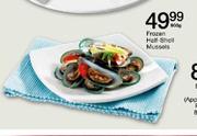 Frozen Half Shelf Mussels-900g