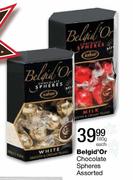 Belgid' Or Chocolate Spheres Assorted-180g Each
