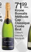 Krone Borealls Methode Cap Classique Cuvee Brut-750ml