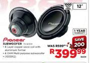 Pioneer Subwoofer-TS-W309 Each