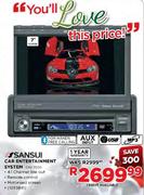Sansui Car Entertainment System-CAV 7000