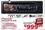 Pioneer USB/CD/MP3 Player-DEH-2450/2550