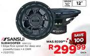 Sansui Subwoofer-SBW1202 Each