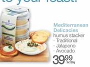 Mediterranean Delicacies Humus Stacker-3x120g