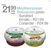 Mediterranean Delicacies Pesto Sundried Coriander-125g Each