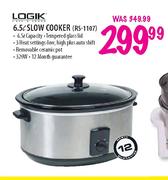 Logik slow Cooker(RS-1107)-6.5Ltr