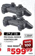 PS3 Dual Shock Controller-Each