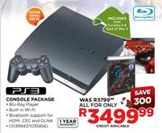 PS3 320GB Hard Drive Console Package