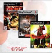 Play Station 2 Assorted Platinum Titles-3's