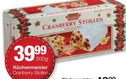 Kuchenmeister Cranberry Stollen-500g