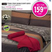 Always Home Ethnic Stone Double Duvet Cover