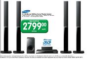 Samsung 5.1 3D Blu-Ray Tall Boy Home Theatre System-HT-E3550 Each