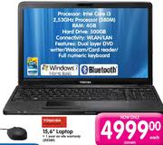 Toshiba 15.6" Laptop