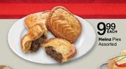 Heinz Pies Assorted-Each