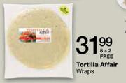 Tortilla Affair Wraps-8+2 Free