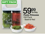 Pesto Princess Gift Pack Basil & Red-2x130g