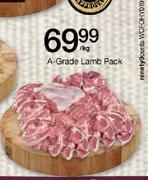 A-Grade Lamb Pack-Per Kg