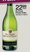 Du Preez Private Cellar Sauvignon Blanc-750ml