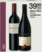 Kleine Zalze Merlot/ Landskroon Shiraz-750ml Each