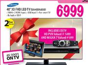 Samsung 3D FHD LED TV-40"