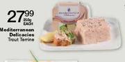 Mediterranean Delicacies Trout Terrine-Each 250Gm