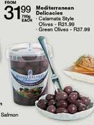 Mediterranean Delicacies Green Olives-Each 700Gm