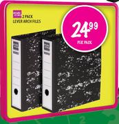 Simple Choice 2 Pack Lever Arch Files-Per Pack