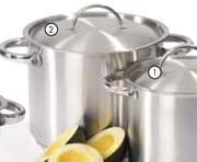 Aro Stainless Steel Professional  Stock Pot-8L