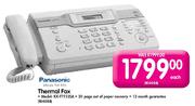 Panasonic Thermal Fax(KX-FT932SA)