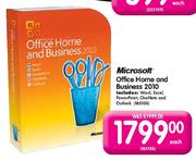 Microsoft Office Home and Business 2010