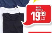 Boys T-Shirts-7-14 Years