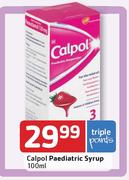 Calpol Paediatric Syrup-100ml