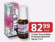 Creche Guard Baby Probiotic Multivitamin Spray-25ml Each