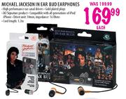 Michael Jackson In Ear Bud Earphones-Each
