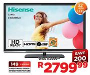 Hisense HD Ready LED TV (32W12)-32"