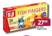 I & J Fish Fingers-600g