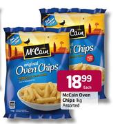 Mccain Oven Chips Assorted-1kg Each