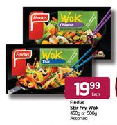 Findus Stir Fry Wok Assorted-450g Or 500g