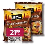 Mccain Roast Vegetables Assorted- 1kg Each