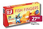 I&J Fish Fingers-600g Each