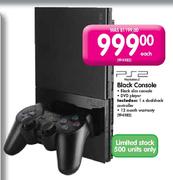 PS2 Black Console-Each
