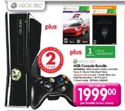 XBOX 360 4GB Console Bundle
