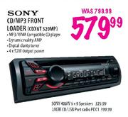 Sony CD/MP3 Front Loader (CDXGT 320MP)