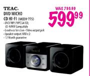 Teac DVD Micro CD Hi-Fi (MCDV-775)