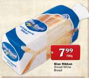 Blue Ribbon Sliced White Bread-700g