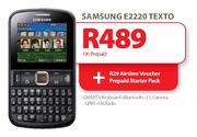 Samsung E2220 Texto